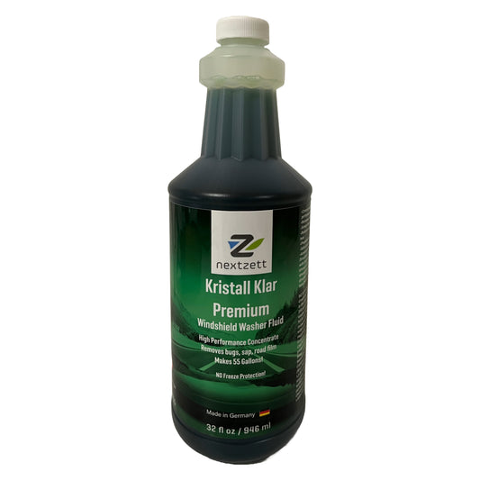 nextzett Kristall Klar Premium Windshield Washer Fluid Concentrate 32 oz